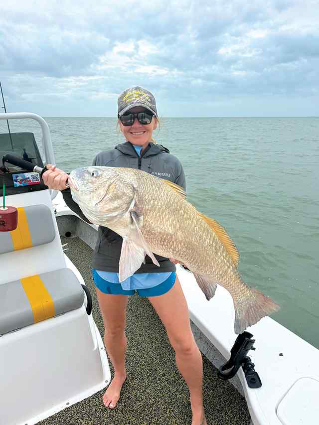 Heather Rowe St Charles Bay - black drum