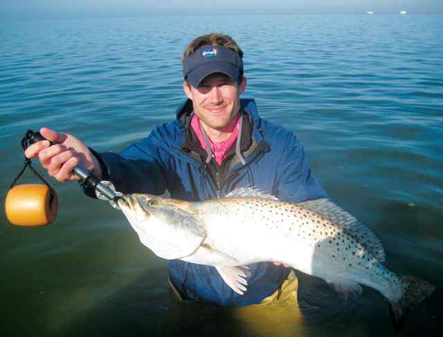 BK Newsom Baffin Bay
28.5" 8.5 lb trout