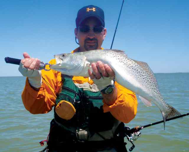 Paul Nicolosi Port Mansfield
26" 6lb trout