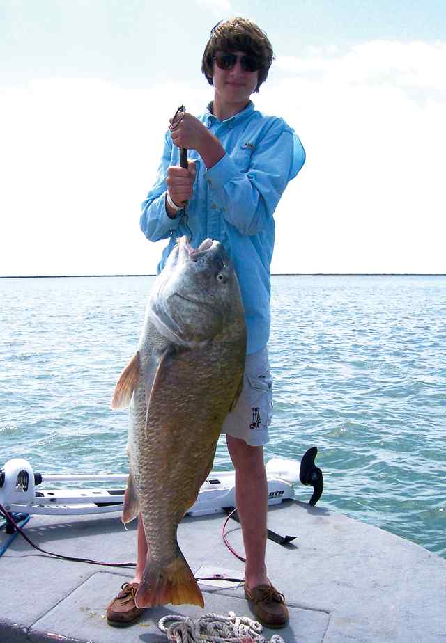 Braden Pichon Port O'Connor
48" & 48lbs black drums