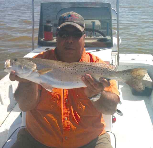 George Barajas Arroyo City25&quot; speckled trout