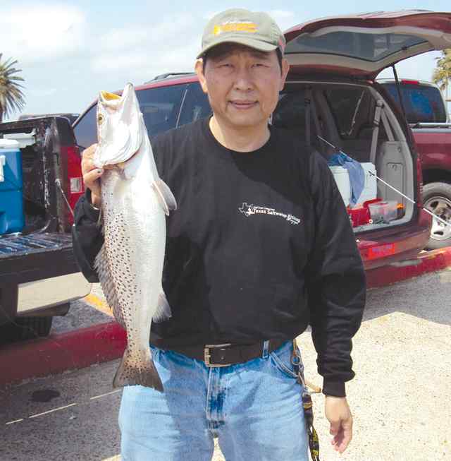 Chen Chiang Galveston Bay22&quot; sea trout