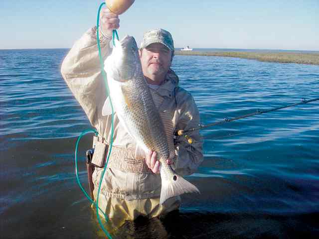 Charles Fritz Matagorda East Bay28.75&quot; 11lb redfish