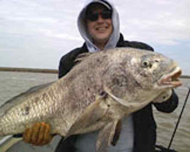 Jason Martin Intercoastal Waterwayblack drum, broke the scale!