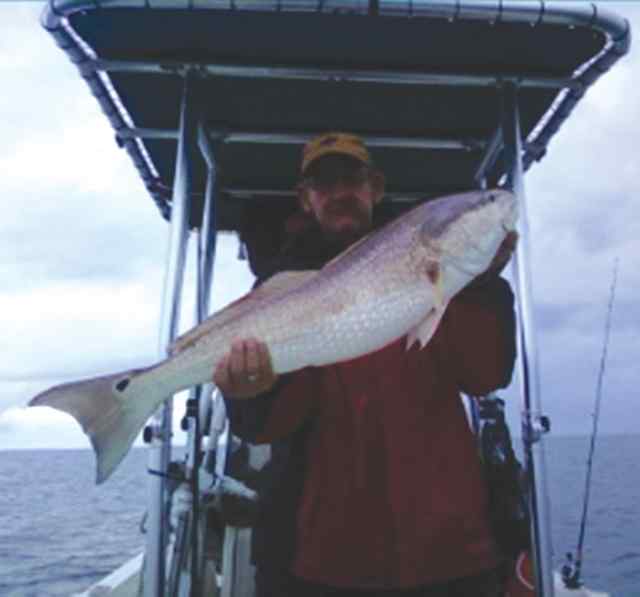 Tom Gardner Galveston jetty37&quot; redfish