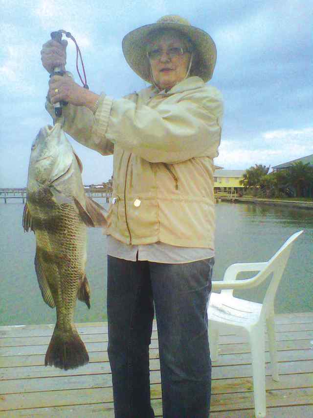 Shannon Smith Copano Bay30&quot; black drum