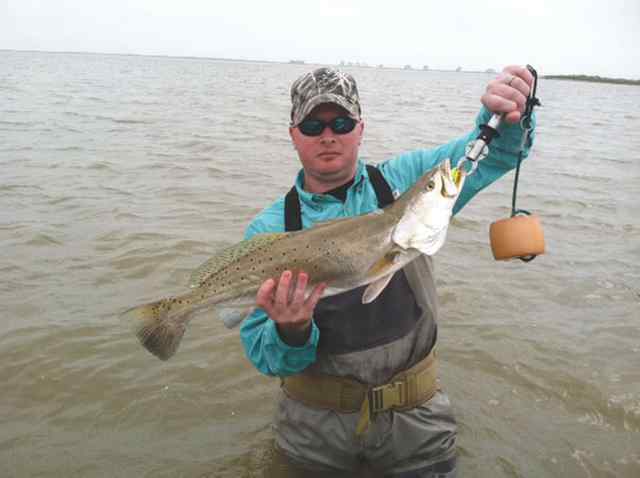 John Bass Galveston28&quot; 8lb trout