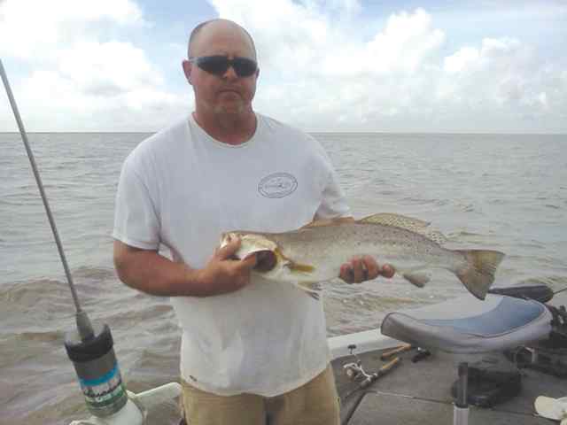 Shawn Chaney Lake Calcasieu26.5&quot; 6lb trout CPR