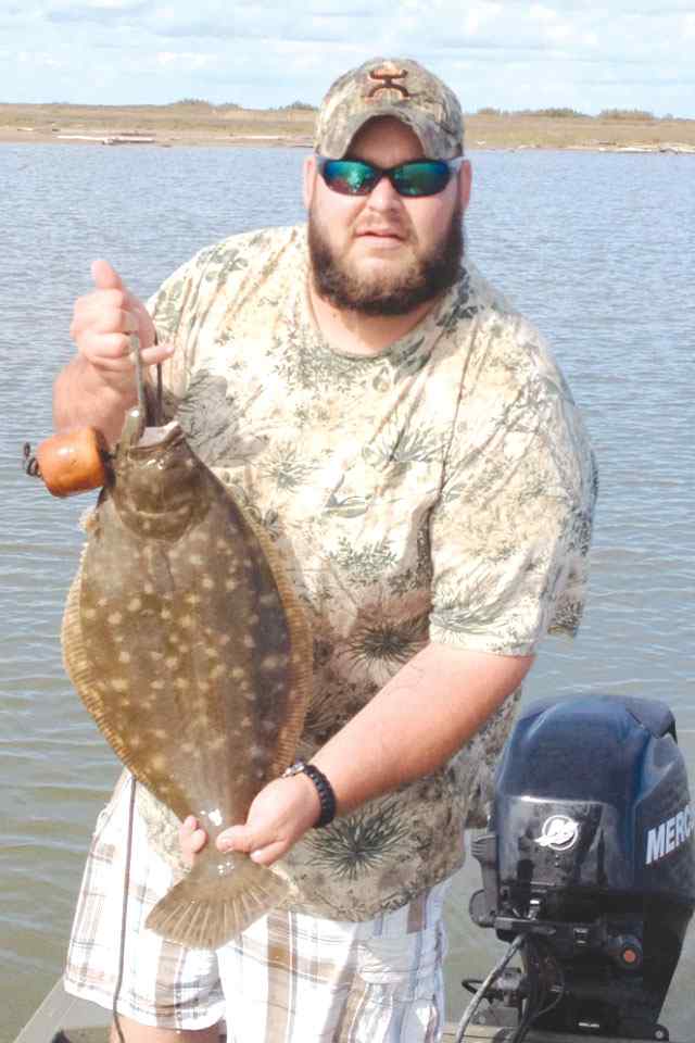 Brandon Elliott 24.5&quot; 8lb flounder