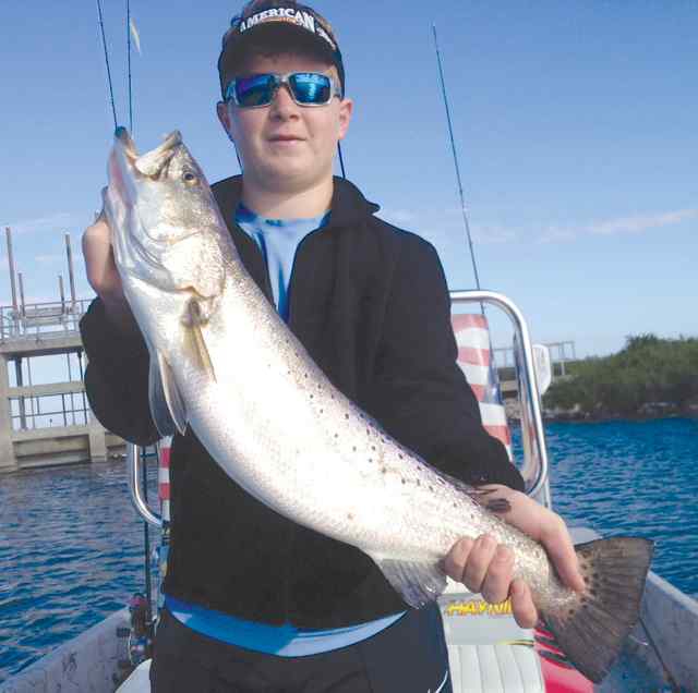 Jordan Gilchrist Lake Calcasieu27.5&quot; 7lb trout