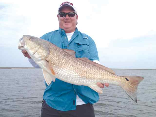 Scott Gilchrist Lake Calcasieu35&quot; redfish