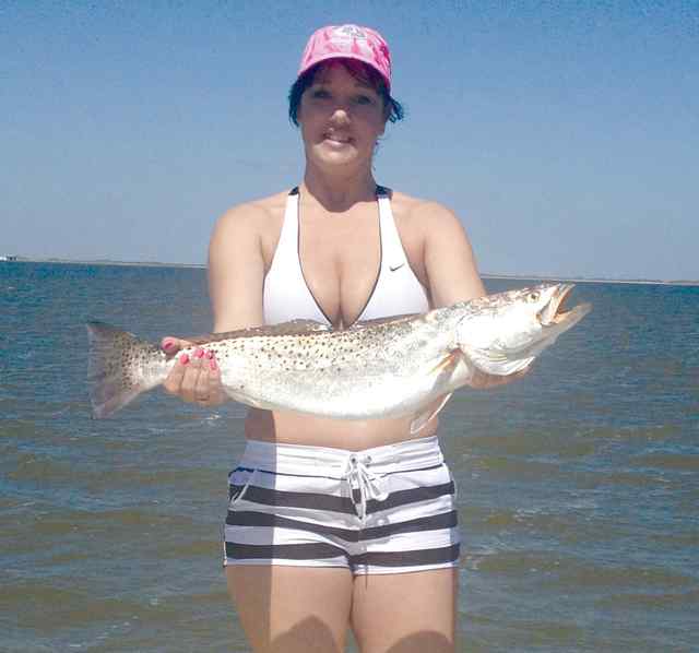 Jana Mitchell Baffin Bay29&quot; 10lb trout