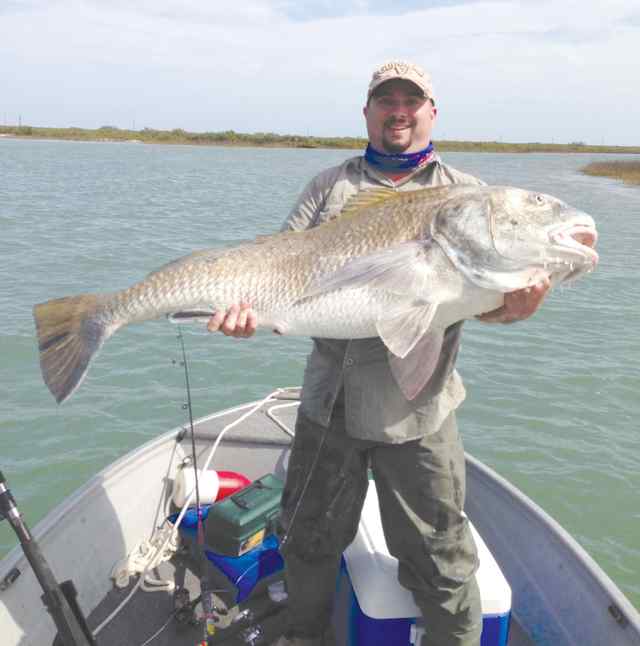 Brian Remmel Port O'Connor50+lb black drum