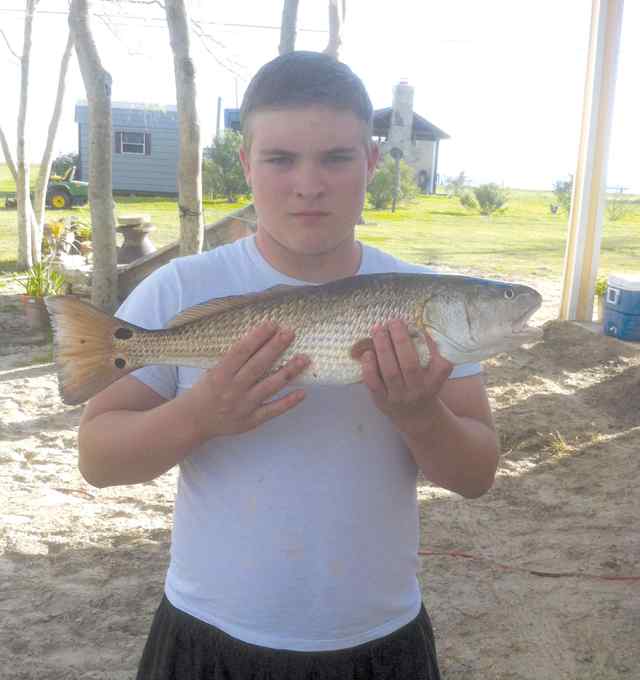 Braxton Stuckly San Antonio Bay25&quot; redfish