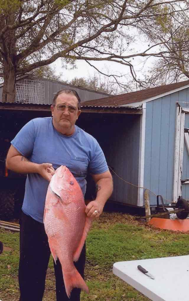 Conald Riner Galvestonpersonal best red snapper!
