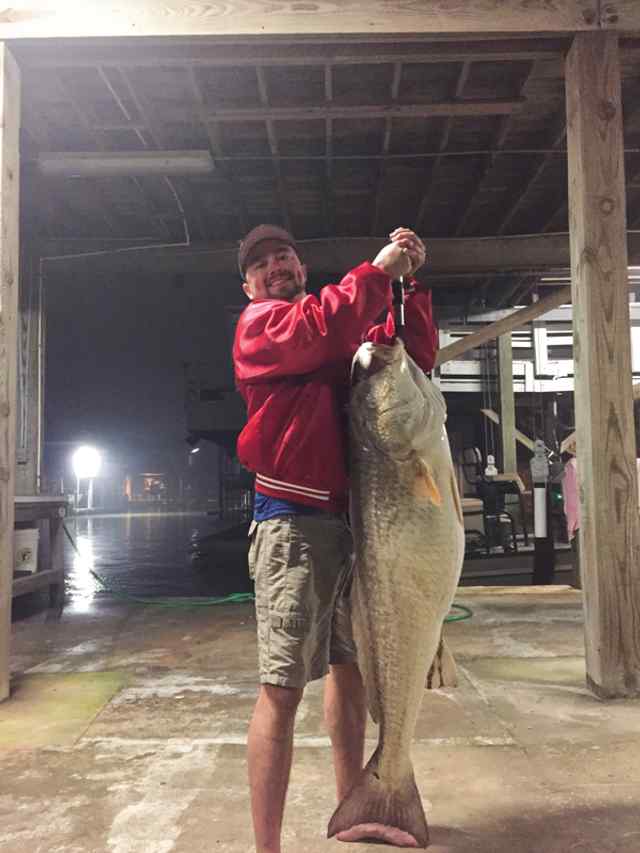 Ethan Myers Christmas Bay54.75&quot; redfish