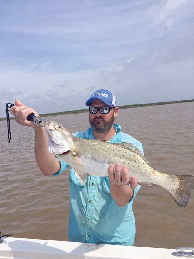 Mark Loftice East Matagorda Bay - 28" 8 lb trout