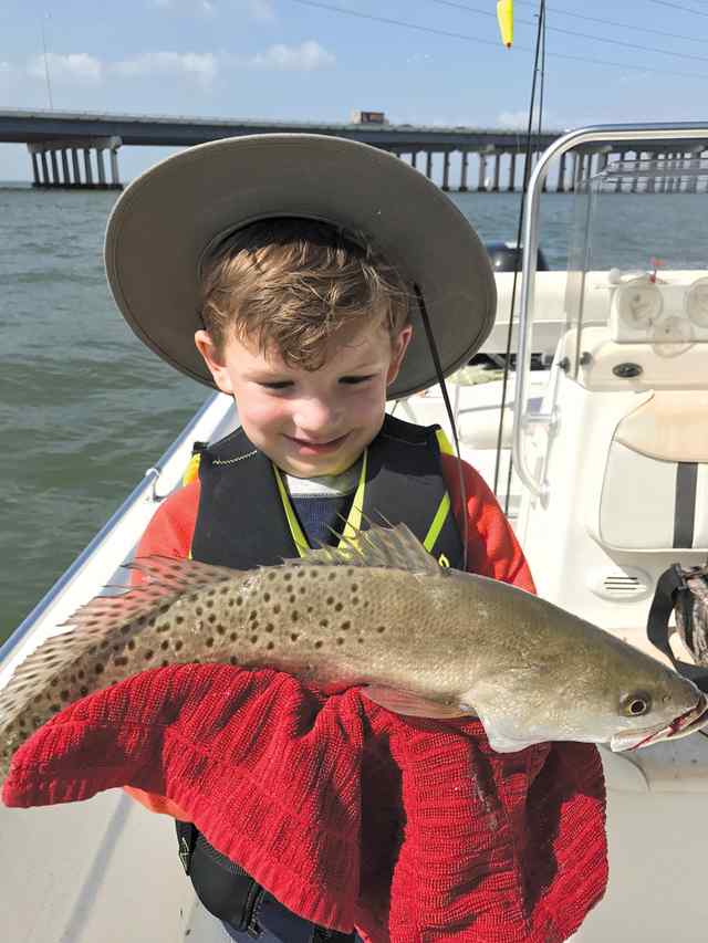 Raymond Reyes Jr. Galveston West Bay - 20+" trout