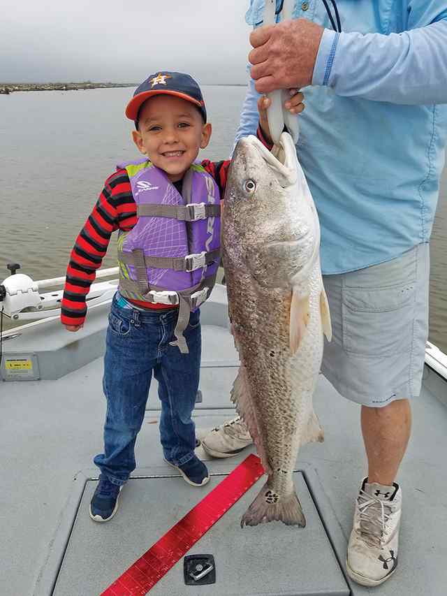 Logan Schwartz Matagorda - 38" redfish CPR