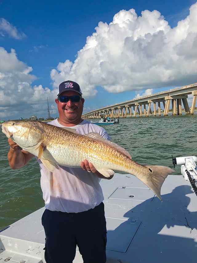 Eric Arredondo San Luis Pass - 45" bull red CPR