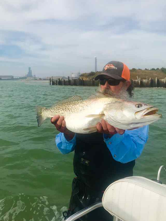 Howard Brown Corpus Christi Bay - 30" 8.5 lb trout CPR