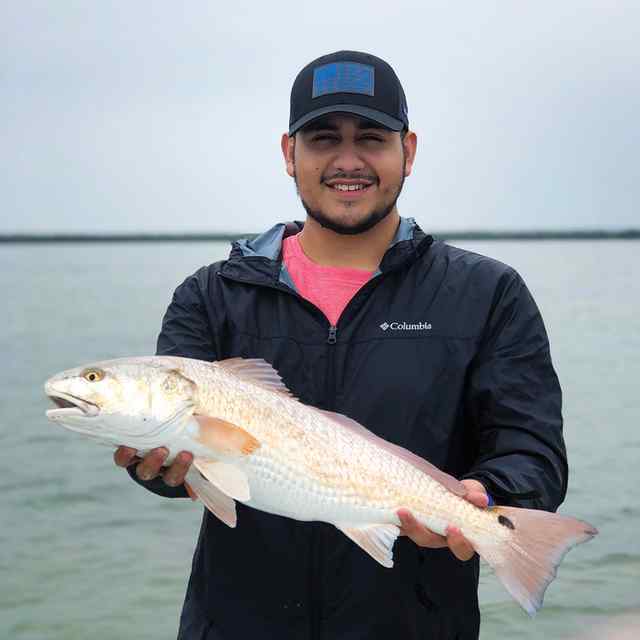 Orlando Martinez El Realito Bay - 22" first redfish!