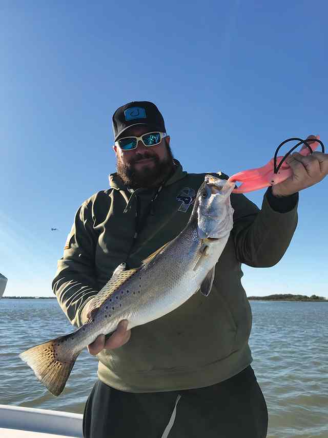 Chris Pennington West Galveston Bay - 28" trout