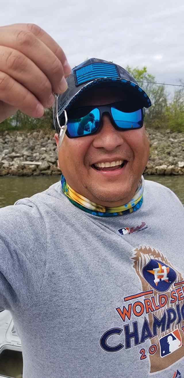 Rico Baytown Ship Channel - smallest fish!