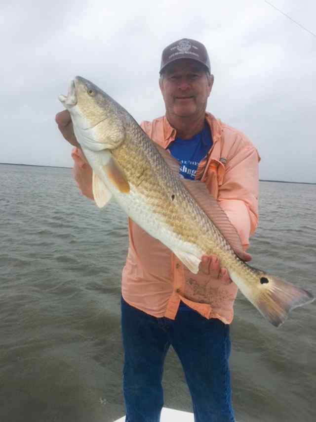 Pete Gray Wealders Flats - 30" redfish CPR
