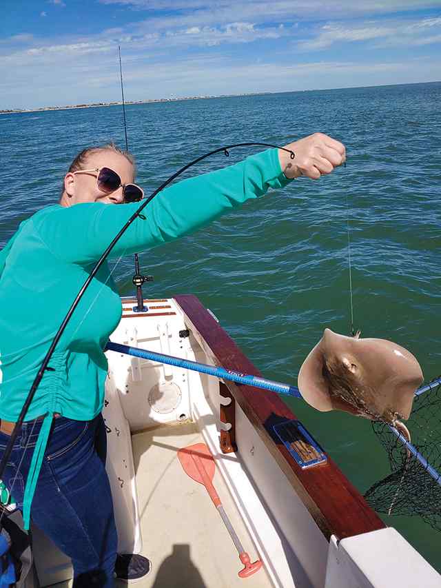 Toni Macik Surfside Beach - stingray