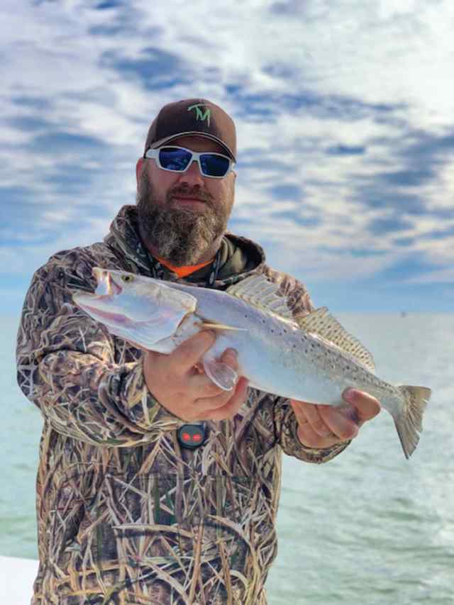 Eric Perkins East Matagorda Bay - 24" trout CPR