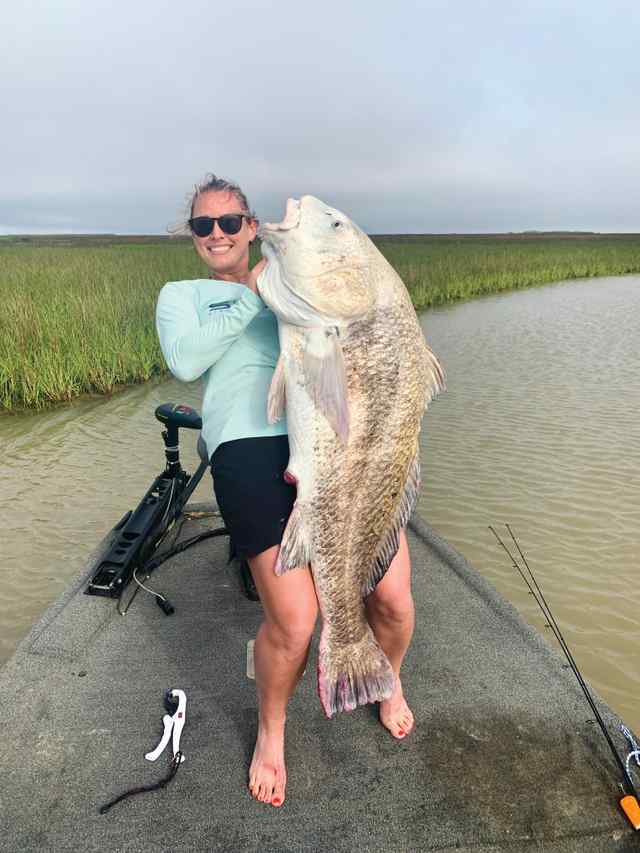 Kellie Walker East Matagorda - black drum