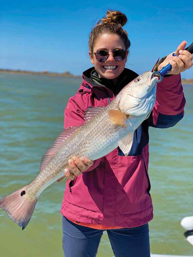 Hannah Ellis Espiritu Santo Bay (Port O'Connor) - 26" redfish