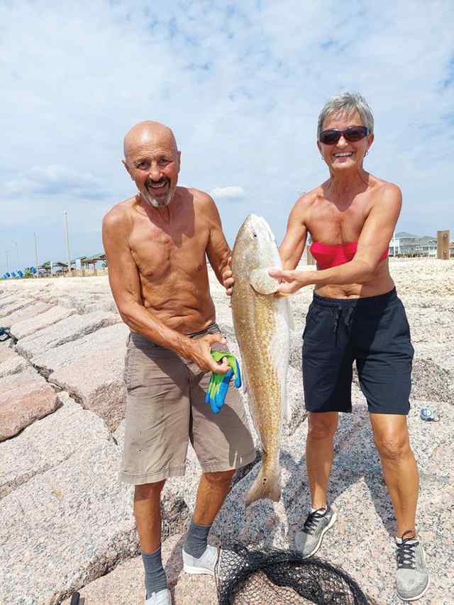 Miodrag Lazic 38" personal best redfish!