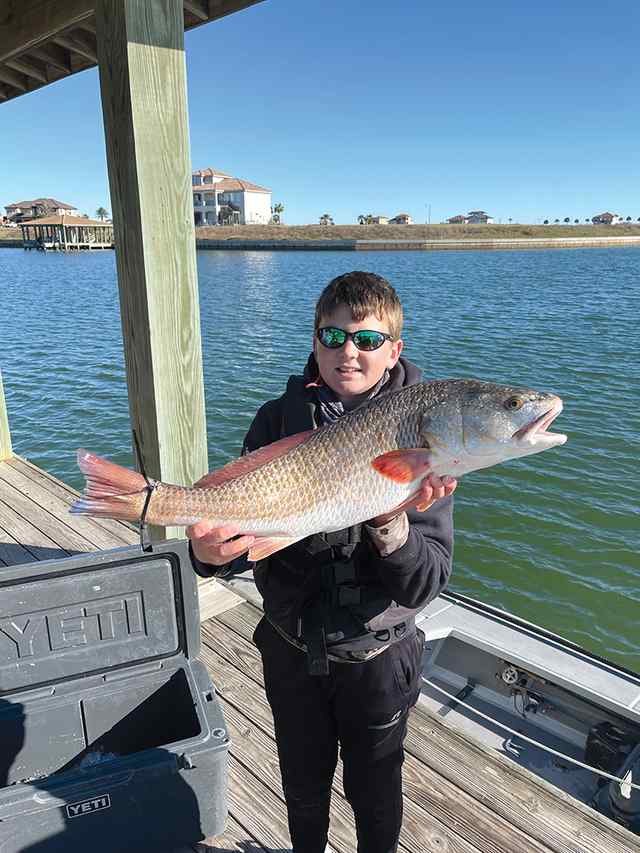 Aiden Matey POC - personal best red!