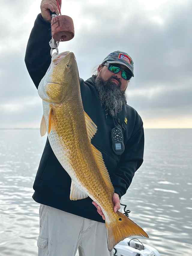 John Vann Trinity Bay - 38" redfish