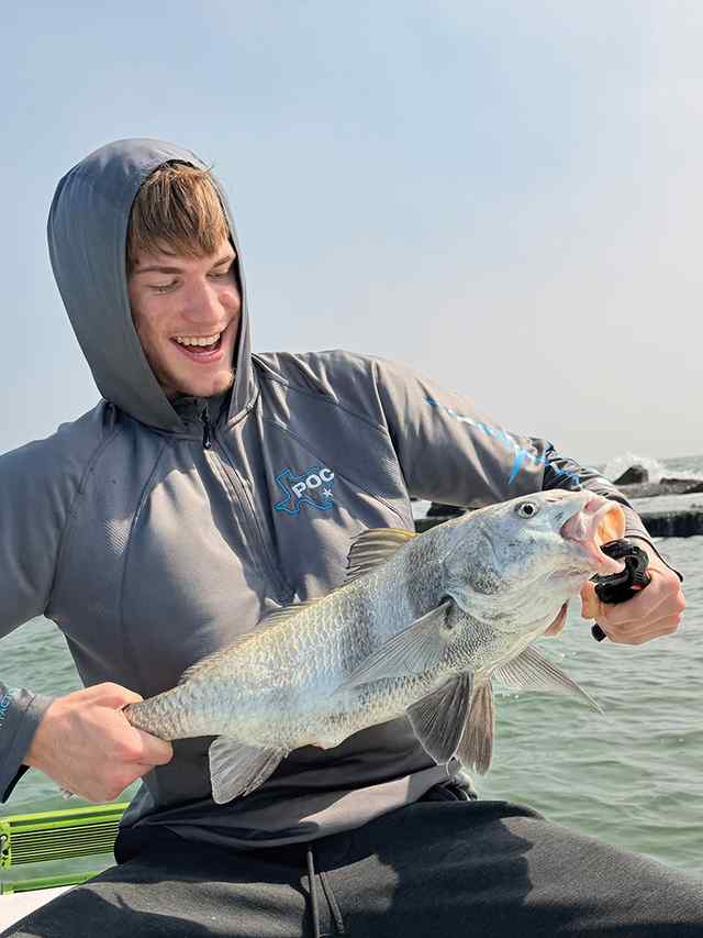 Ryder Dodd Galveston South Jetty - 16" black drum