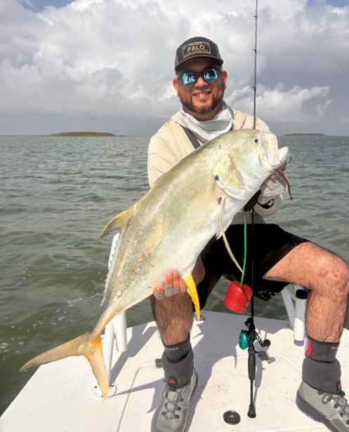 Eric Elizondo Lower Laguna Madre, Arroyo City - 40" jack crevalle