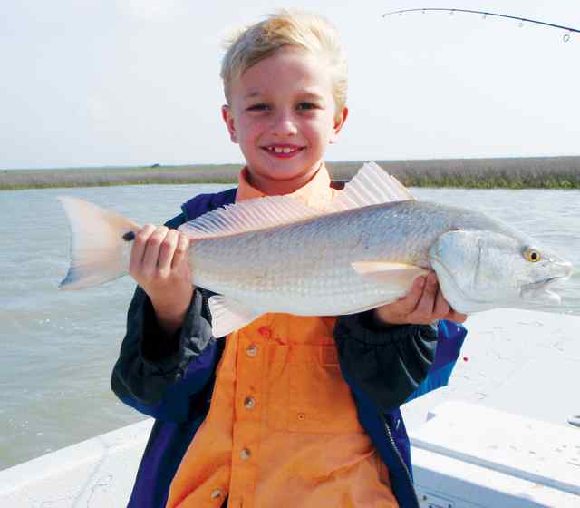 Trevor Durrett Shoalwater
first redfish!