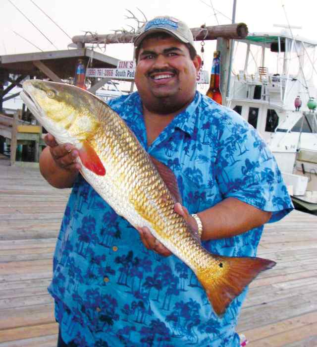 Jaime Guerrero Lower Laguna Madre
32" redfish