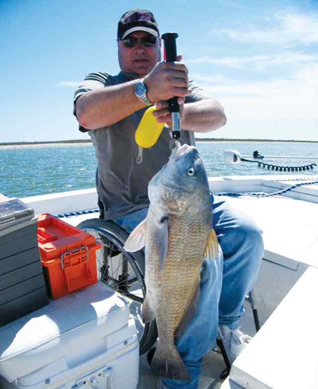Jim Haidinyak Land Cut
29.5" first black drum!