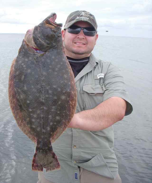 Eugene Uribe Laguna Madre22&quot; flounder