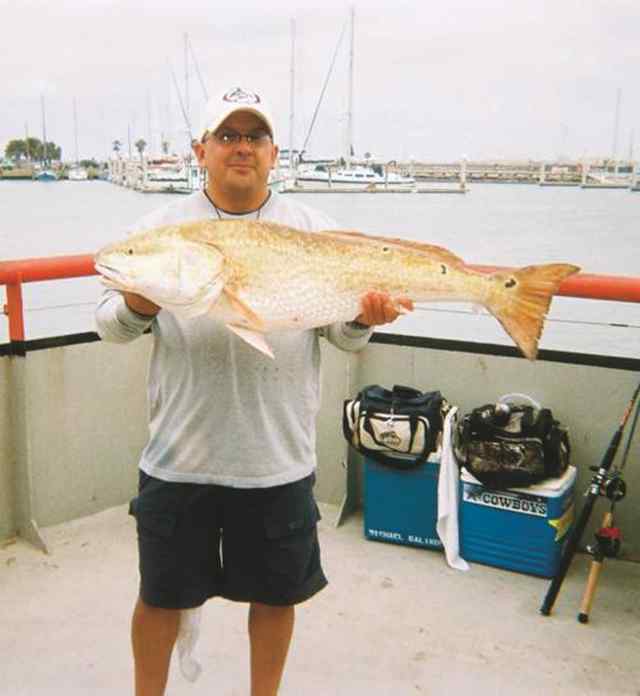Desmond Rivas Port Aransas40&quot; bull red