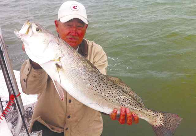 Joe Cavazos Port Mansfield32.75&quot; trout