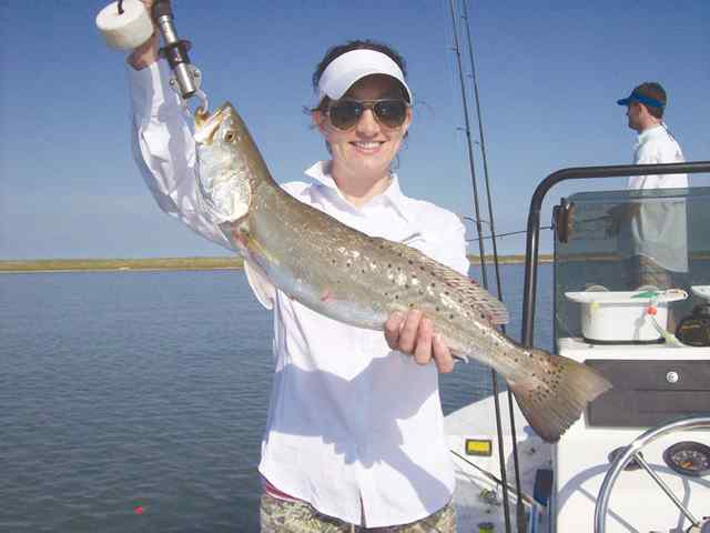 Chalise Freitag Baffin Bay26&quot; first speck!