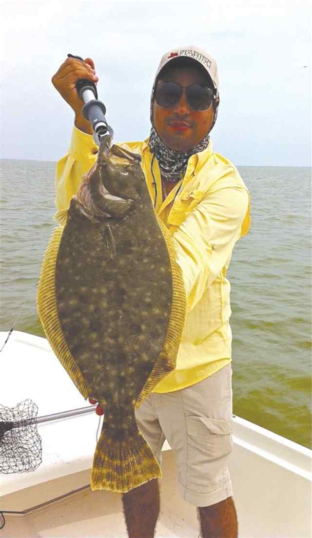 Homero Barrera McDonald Port Mansfield25.5&quot; flounder