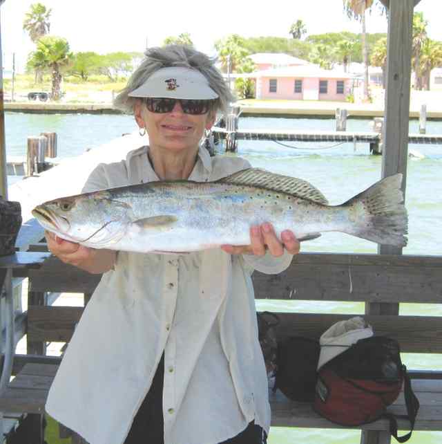 Pat Rockportspotted sea trout
