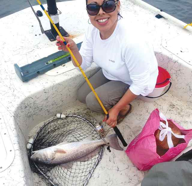 Lupita Garza Arroyo City25&quot; first fish!