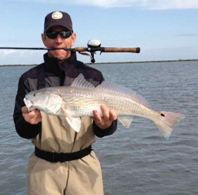Craig Jones Aransas Bay27.5&quot; redfish CPR