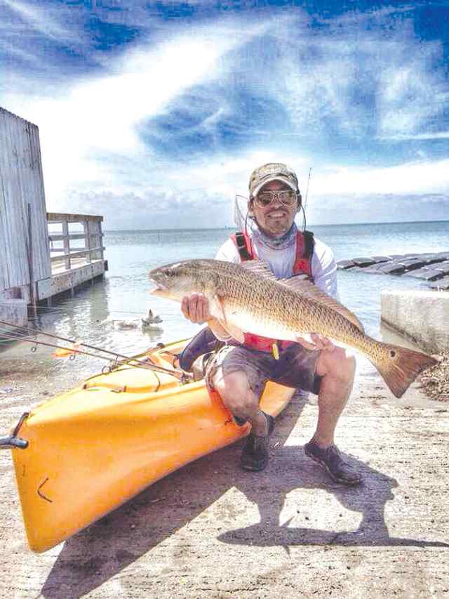 Jesús Cantú South Padre31.5&quot; personal best red!